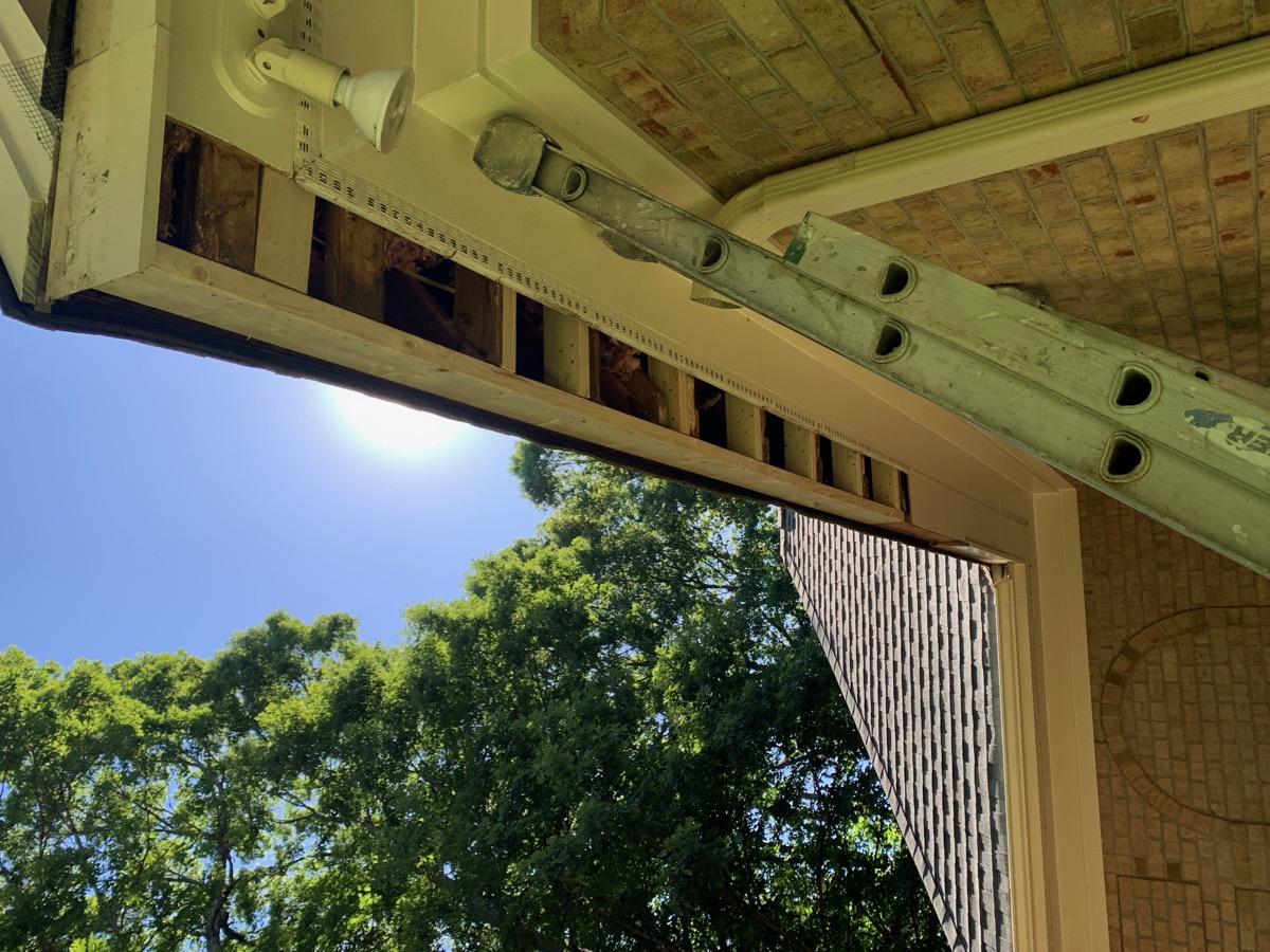 Fascia repair completed